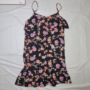 Womens Xhilaration Black mini dress.  Size small.  Strappy adjustable.